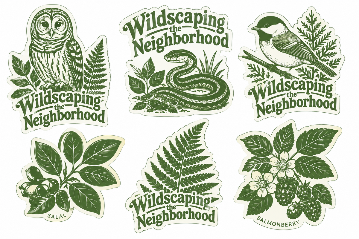 Wildscaping Sticker Set